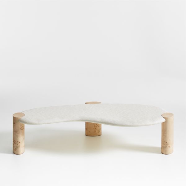 Sassolino Concrete and Burl Wood 68