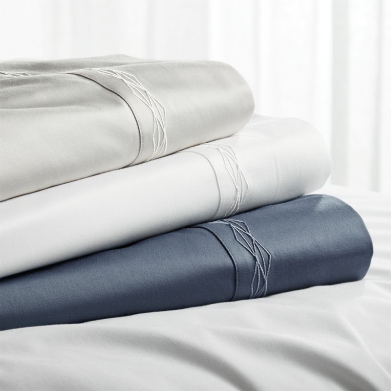 Sateen 600 Thread Count Sheet Sets Crate And Barrel