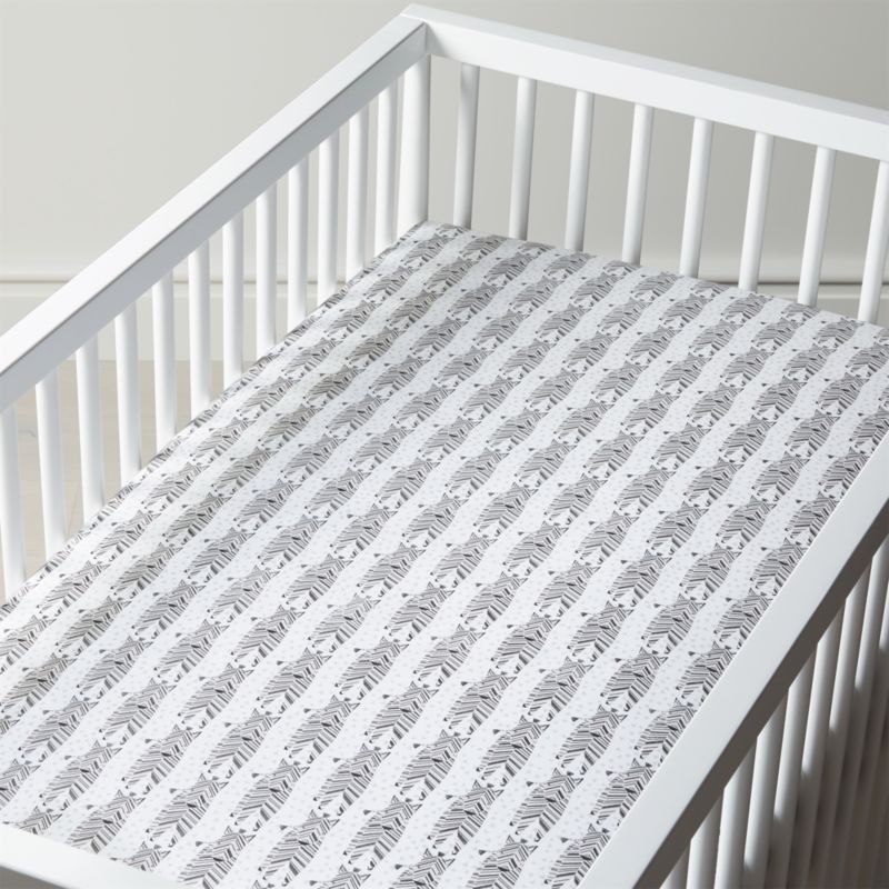 crate and barrel crib sheets