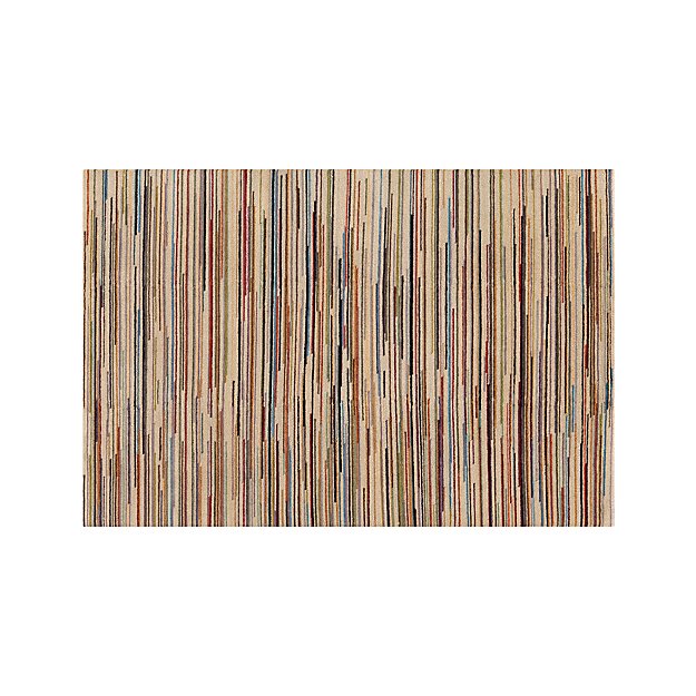 Savoy Cream Multicolor Wool Rug Crate And Barrel