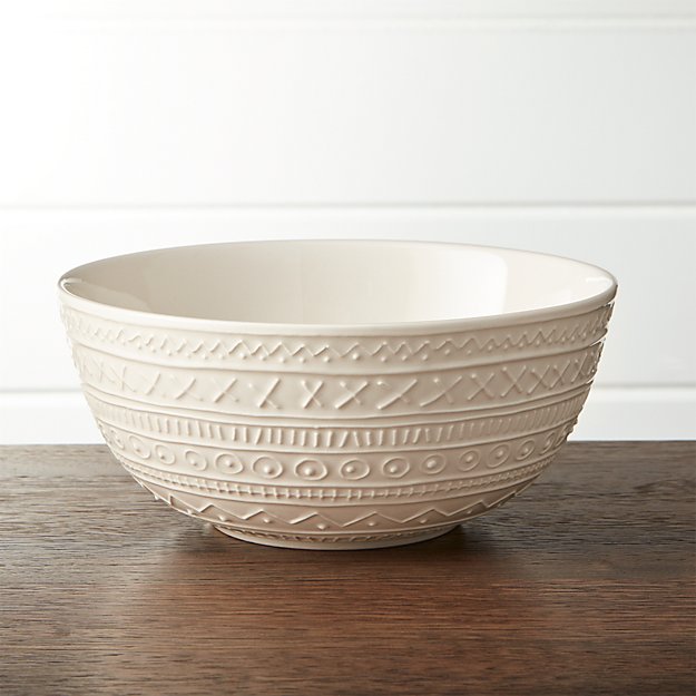 Scribe Small Serving Bowl Crate and Barrel