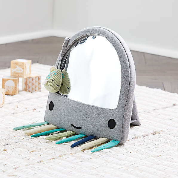 crate and barrel baby activity chair
