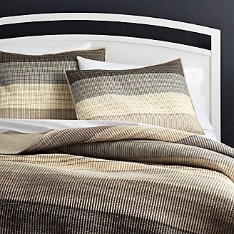 Sedona Grey Quilts and Pillow Shams