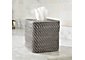 Sedona Grey Square Tissue Box Cover