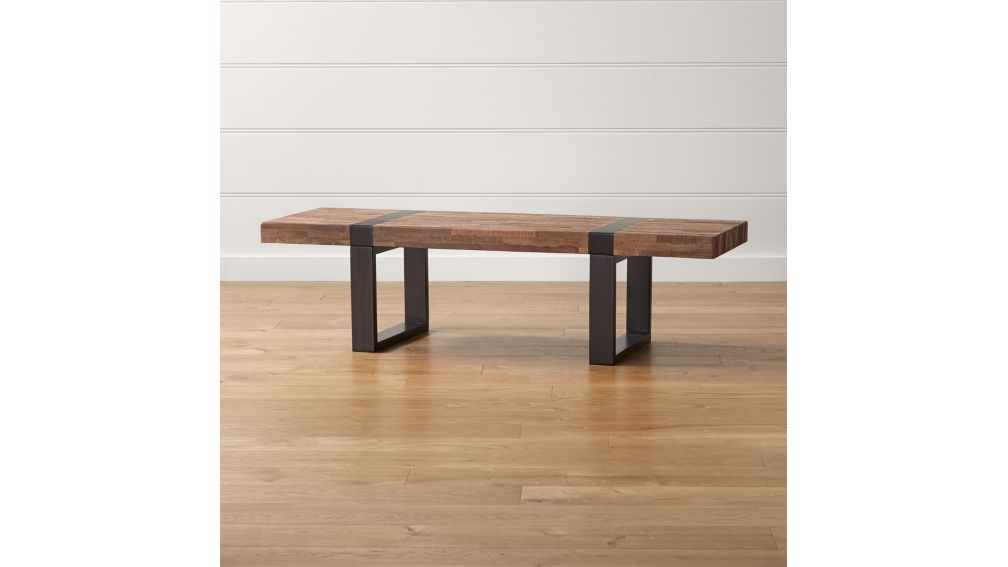 Seguro Rectangular Coffee Table + Reviews  Crate and Barrel