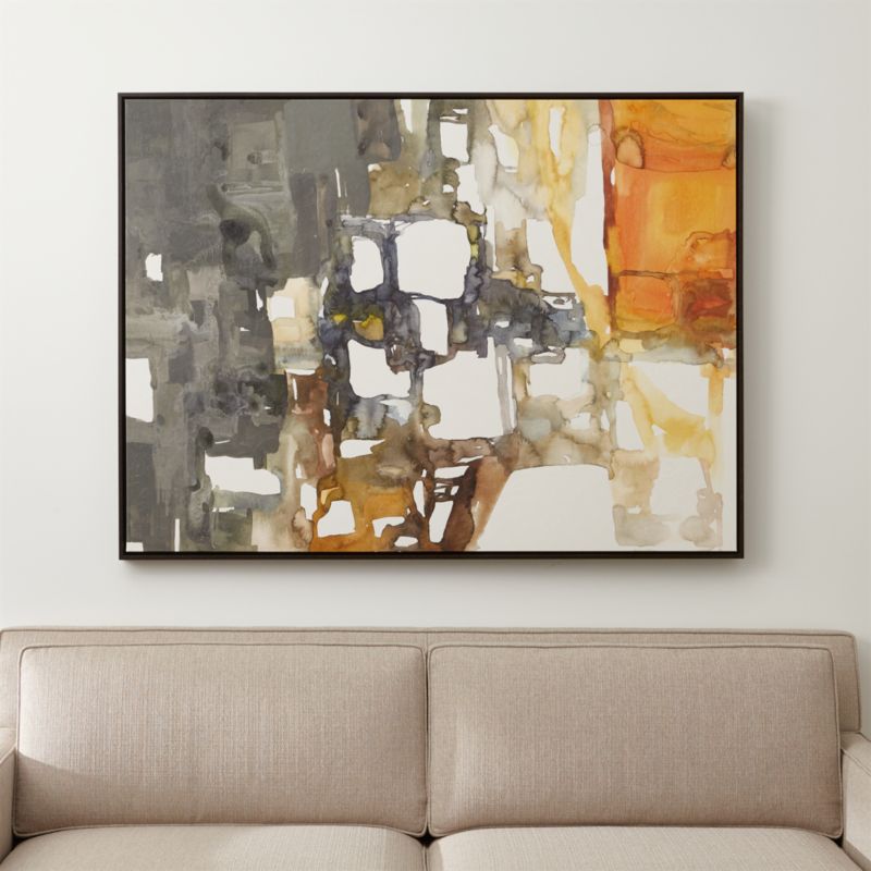 crate and barrel wall  art  Home Decor