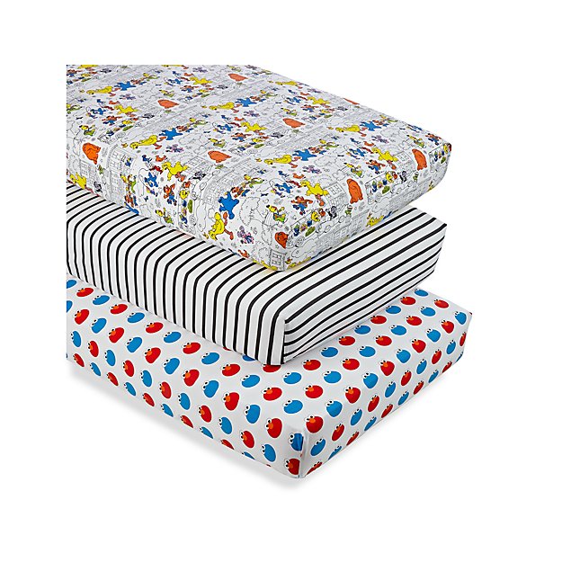 Sesame Street All Eyes Elmo Crib Bedding Crate And Barrel