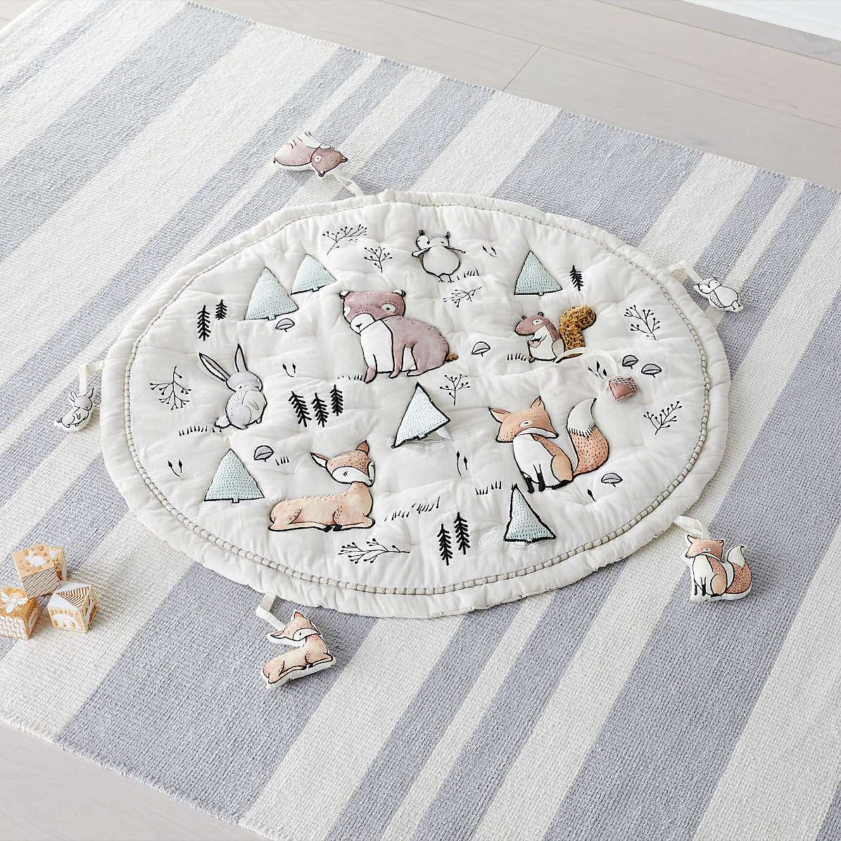 grey activity mat