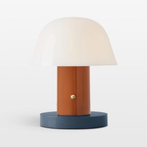 Setago Portable LED Table Lamp Navy
