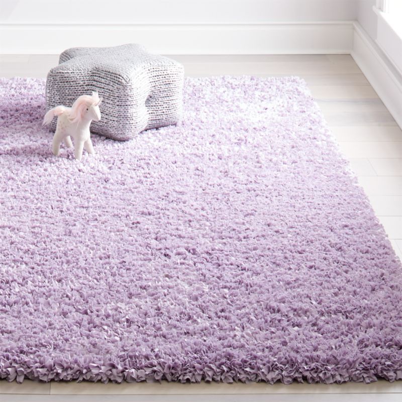 lavender rug for nursery