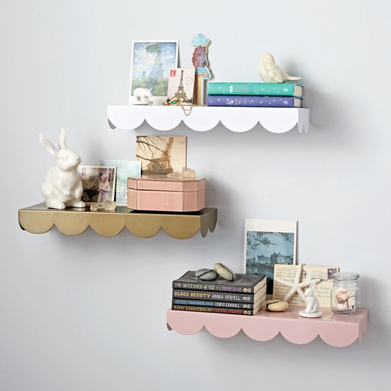 Scallop Wall Shelf Crate And Barrel