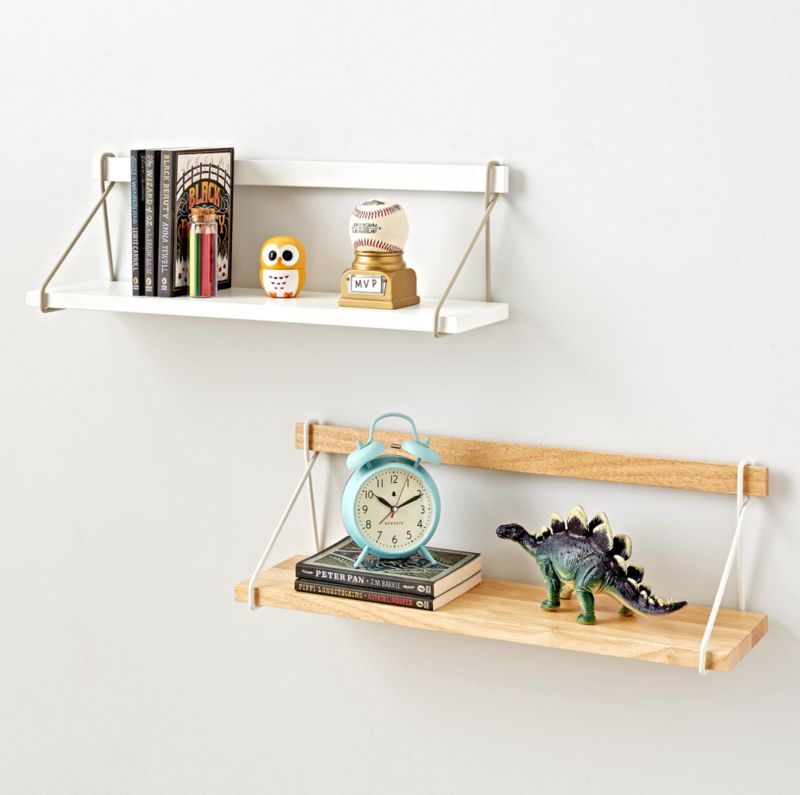 Suspension Wall Shelf | Crate and Barrel