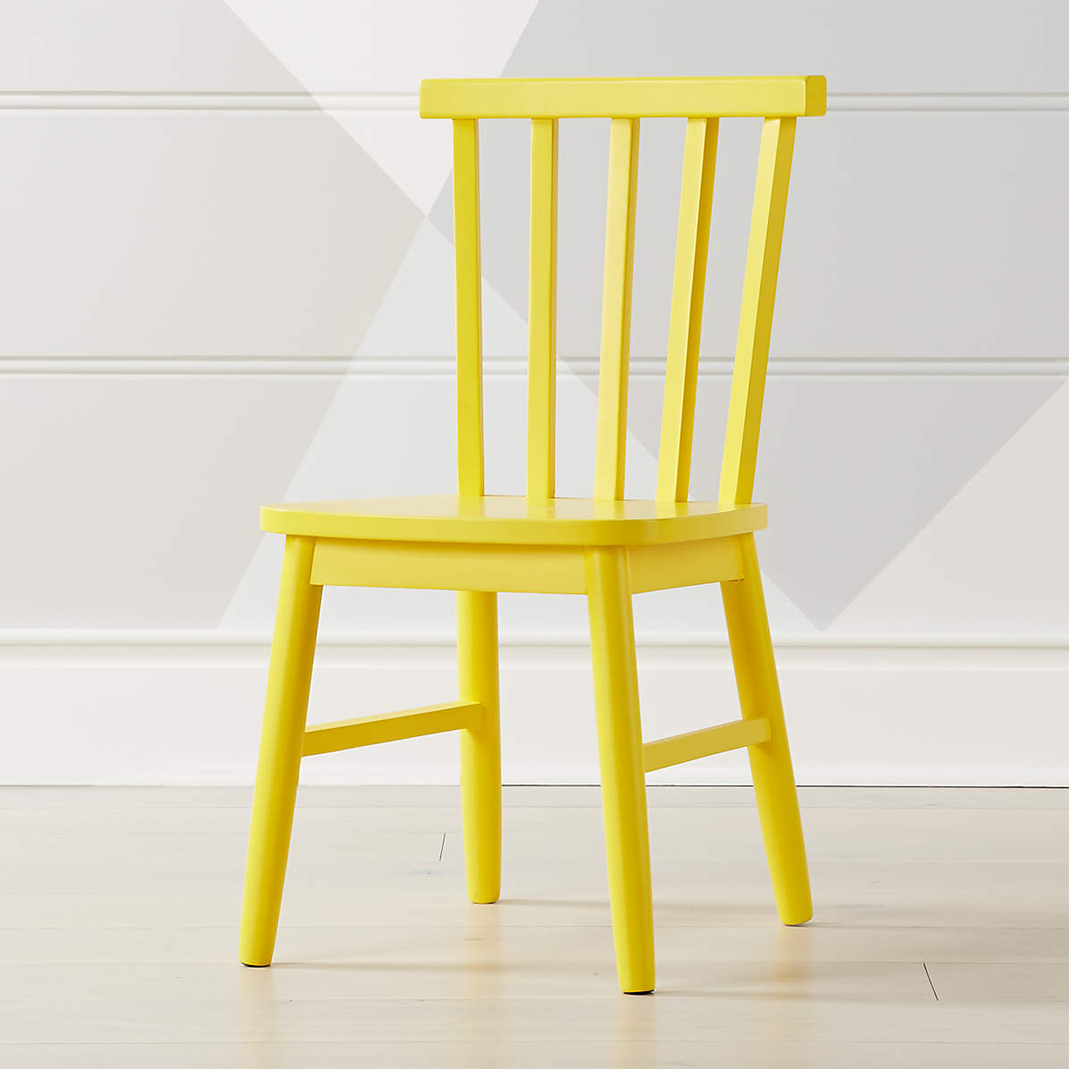 yellow chair for kids