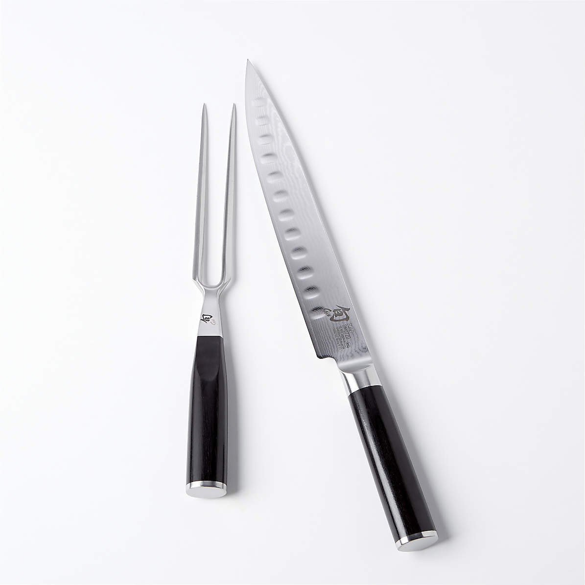 Shun Classic 2 Piece Carving Set Crate And Barrel