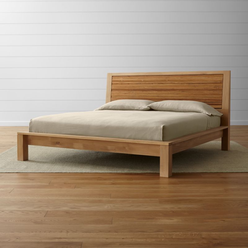 Sierra King Bed | Crate and Barrel