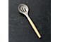 Silicone Slotted Spoon with Bamboo Handle