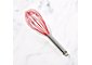 Red 12" Silicone Whisk