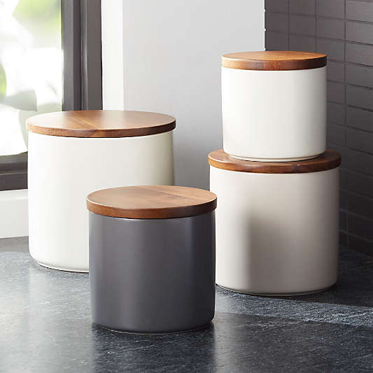 Kitchen Canisters Crate and Barrel