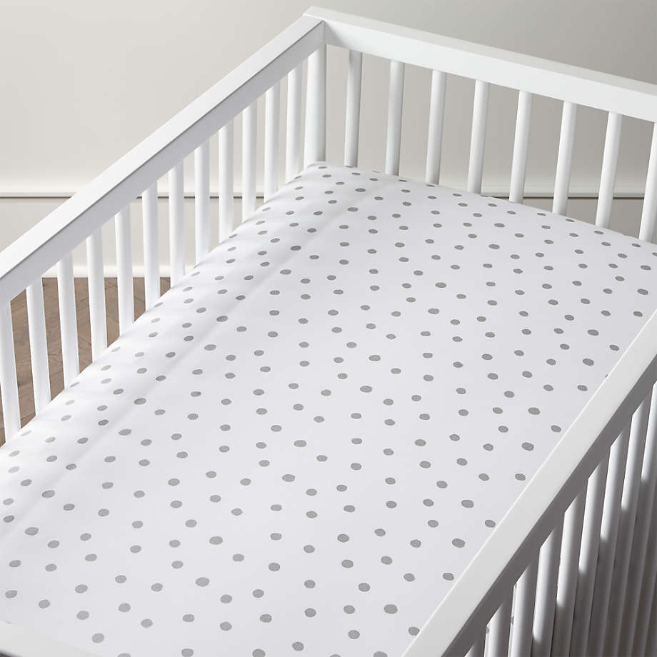 polka dot cot sheet