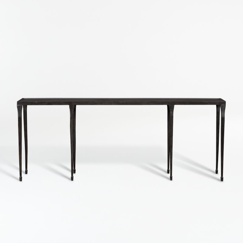 Shop Silviano 84" Iron Console Table from Crate and Barrel on Openhaus