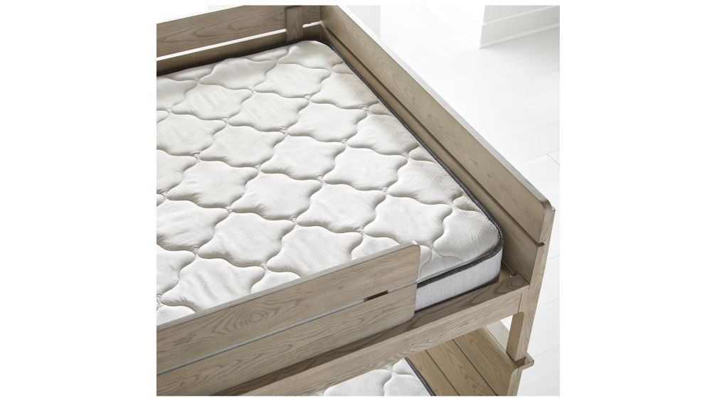 Simmons RiteHeight Full Firm Bunk Bed Mattress + Reviews Crate and Barrel