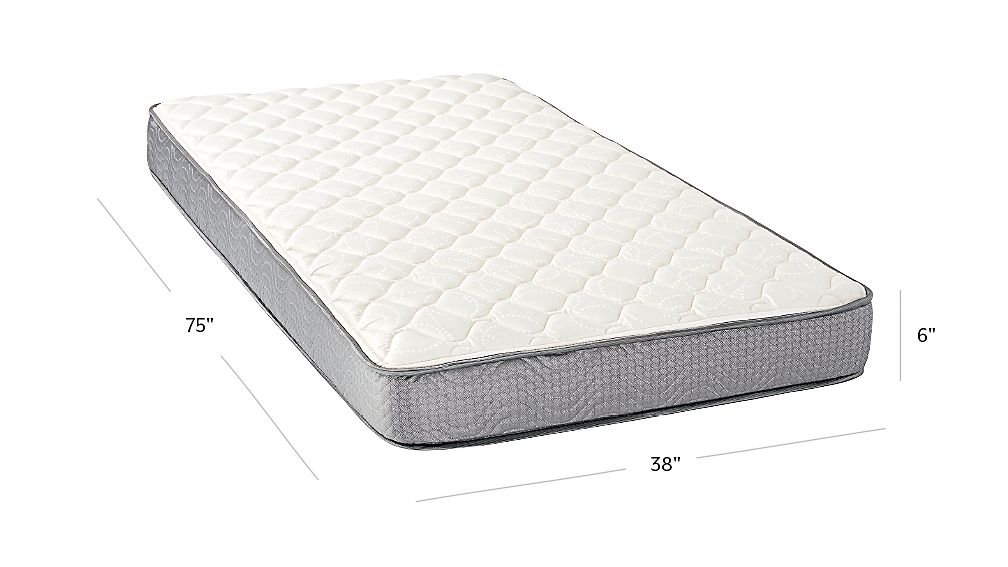 Bunk Bed Twin Mattress by Simmons + Reviews Crate and Barrel