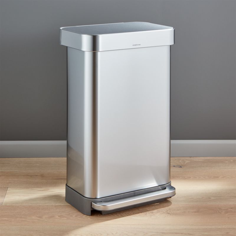 simplehuman 45-Liter/12-Gallon Stainless Steel Step 