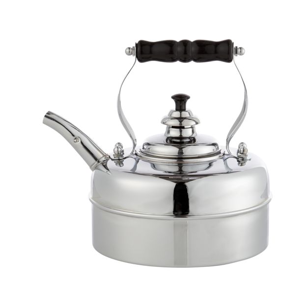 Simplex Chrome Tea Kettle in Teapots & Teakettles + Reviews | Crate and ...