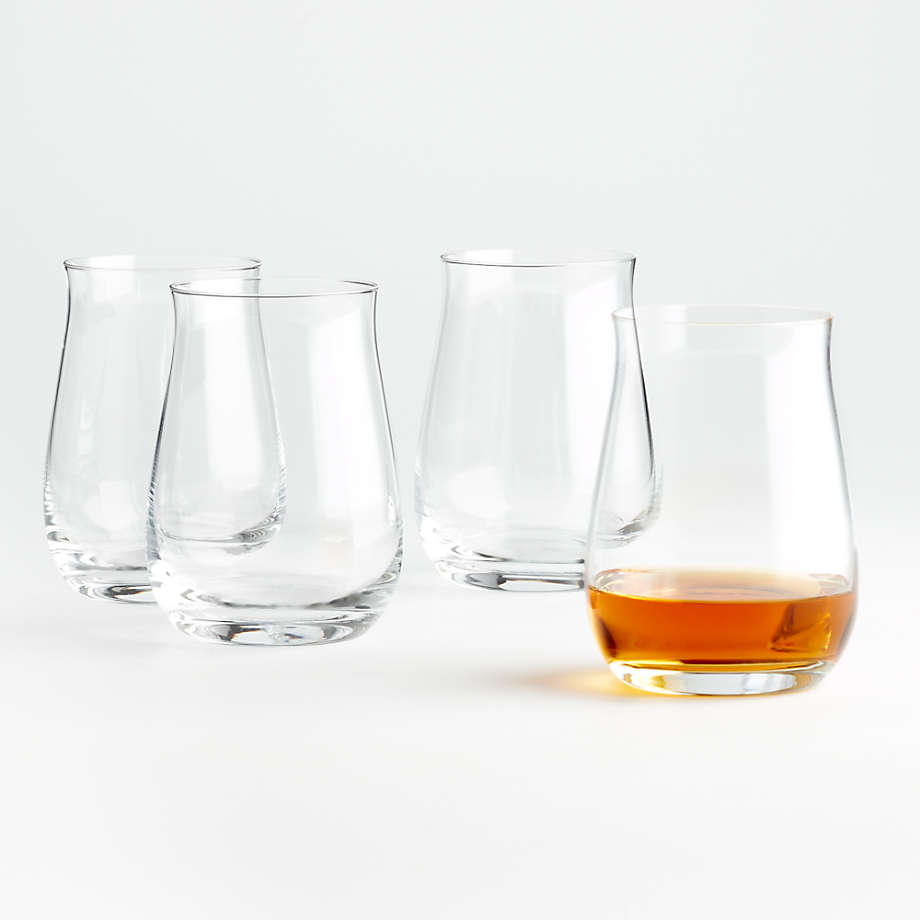 crate and barrel whiskey glasses