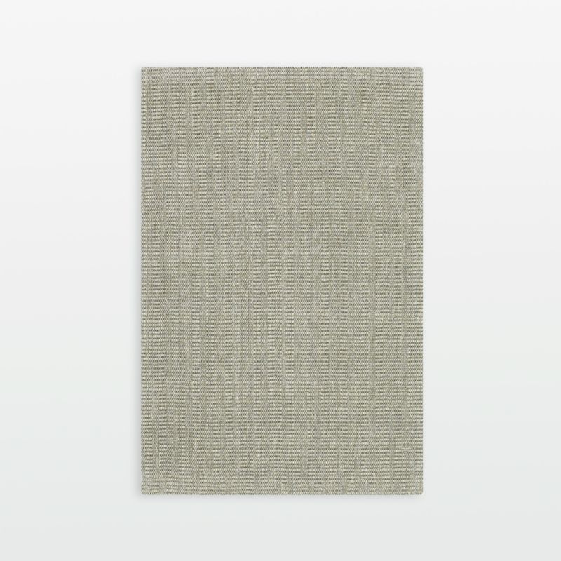 Shop Sisal Dove Grey 8'x10' Rug + Reviews | Crate and Barrel from Crate and Barrel on Openhaus