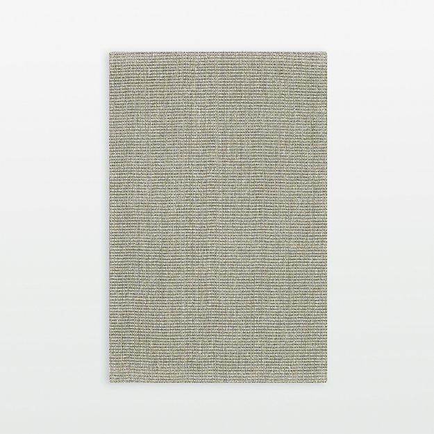 Sisal Dove Grey 2'x3' Rug Crate and Barrel