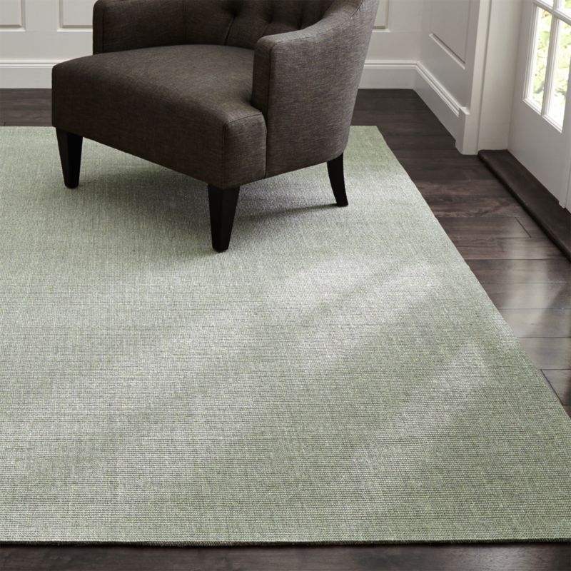 print app card Dove  Rug Barrel Sisal Grey and  Crate