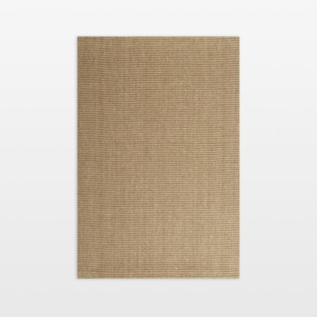 Sisal Almond 8 X10 Rug Reviews Crate And Barrel