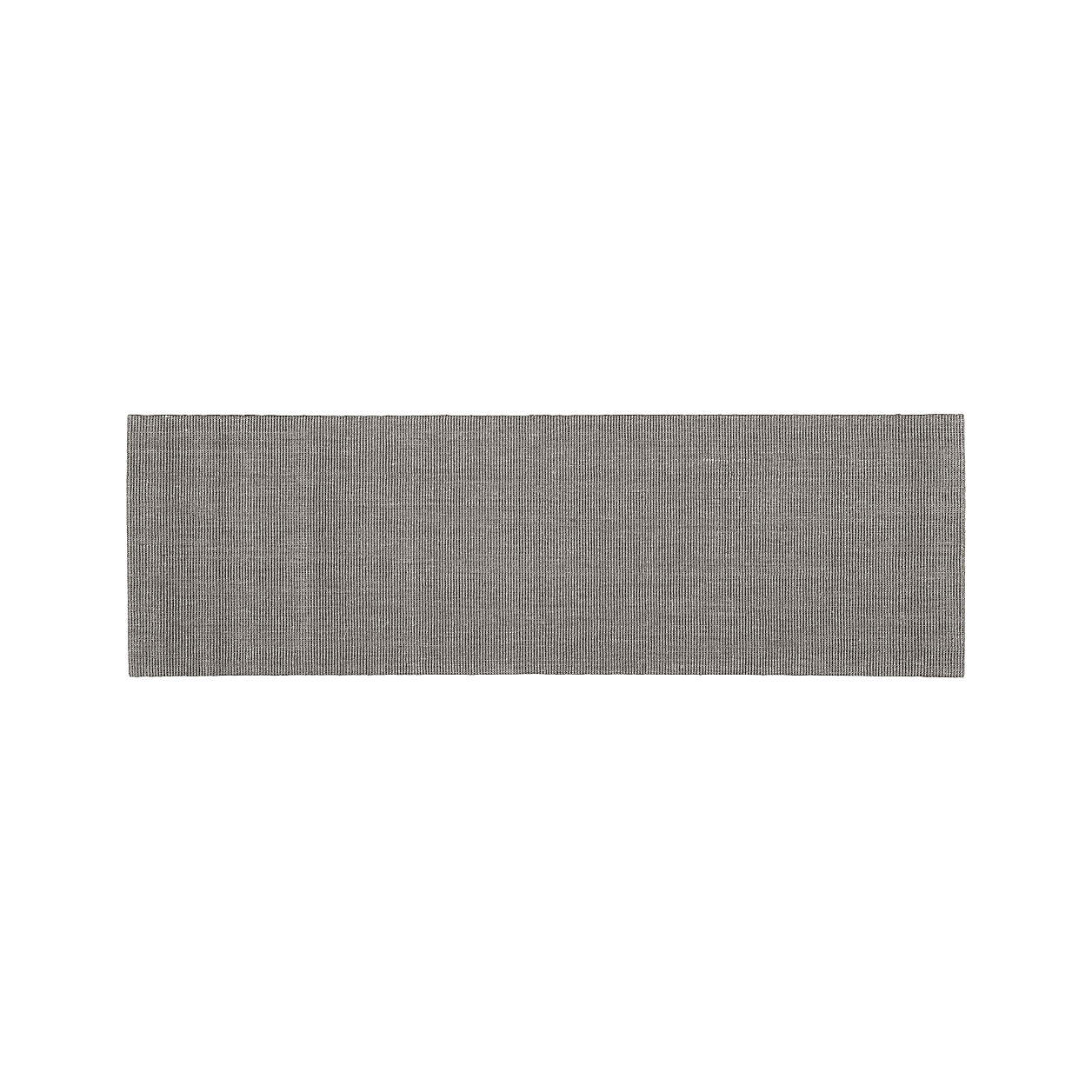 Sisal Grey Rug 2.5'x8' + Reviews Crate and Barrel