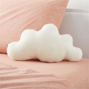 Image of Sky High Cloud Kids Throw Pillow by Leanne Ford
