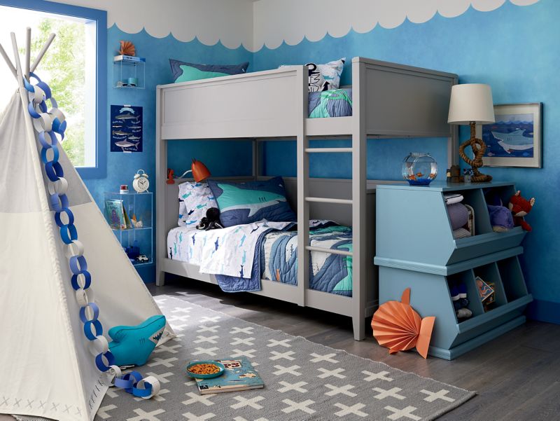 small space twin bunk bed