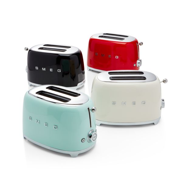 Smeg Cream Retro Toasters Crate and Barrel
