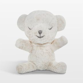Image of Happiest Baby SNOObear 3-in-1 Cream Plush White Noise Baby Toy