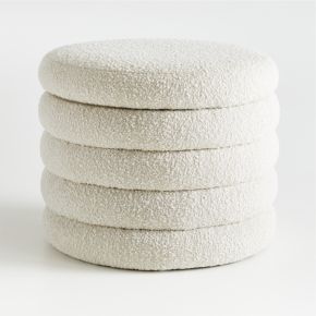 Image of Snoozer Cream Storage Ottoman