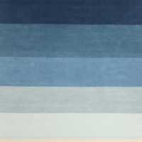 Soft Gradient Blue Chenille Kids 12"x18" Rug Swatch