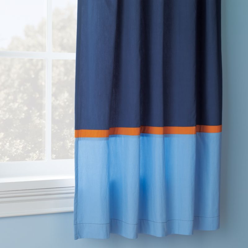 84 Orange And Blue Curtains Reviews Crate And Barrel