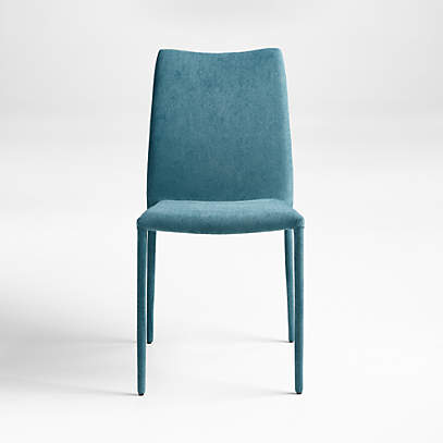 Sonnet Teal Side Chair | Crate and Barrel