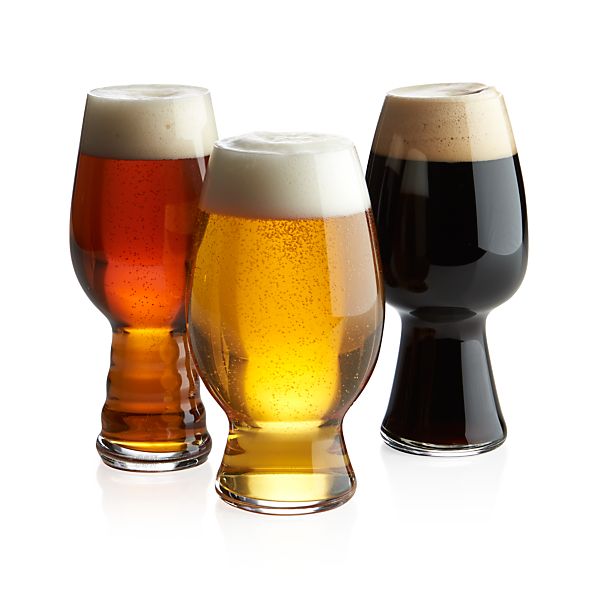 Spiegelau Beer Tasting Set in Beer Glasses | Crate and Barrel