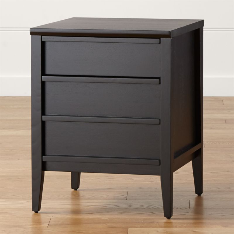 Spotlight Ebony Filing Cabinet + Reviews | Crate and Barrel