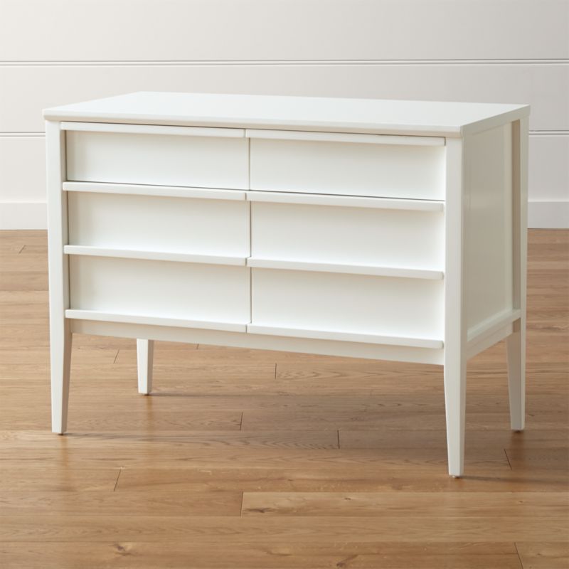 Spotlight White Credenza Reviews Crate And Barrel