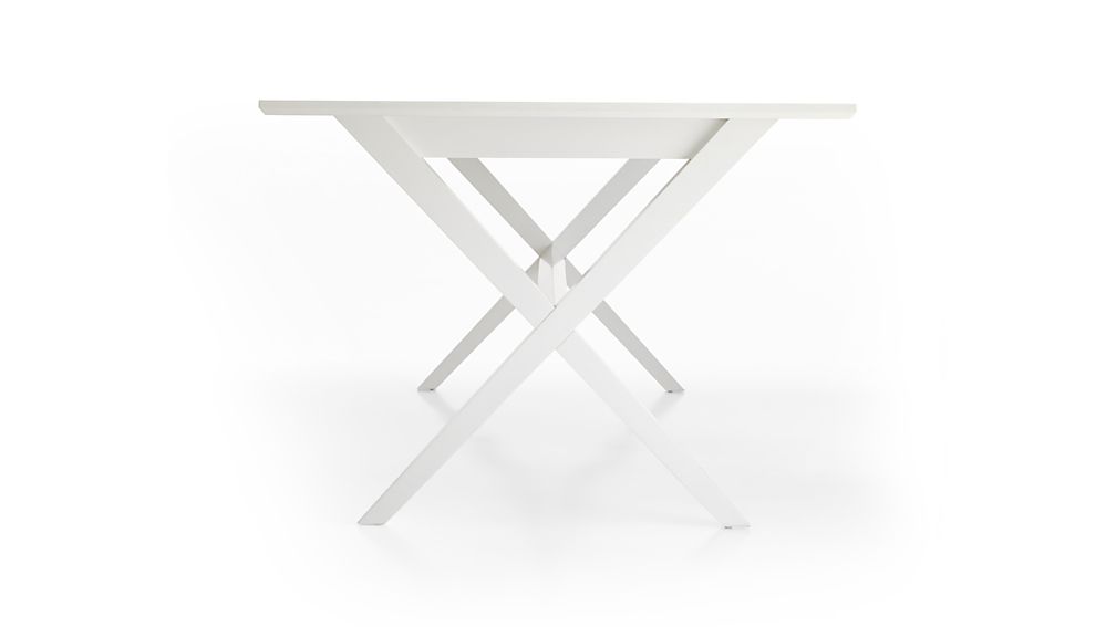 Spotlight White Dining Table Crate and Barrel