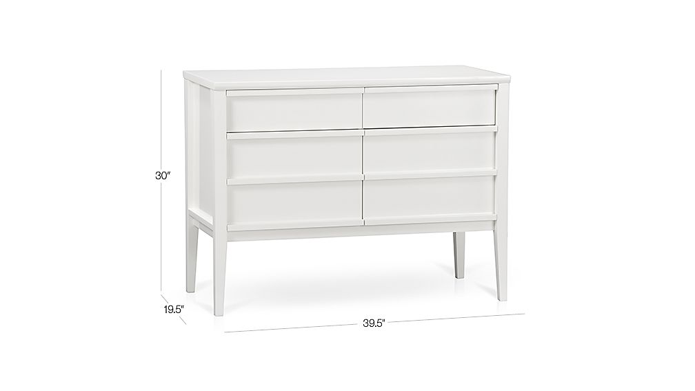 Spotlight White Credenza in Filing & Credenzas + Reviews