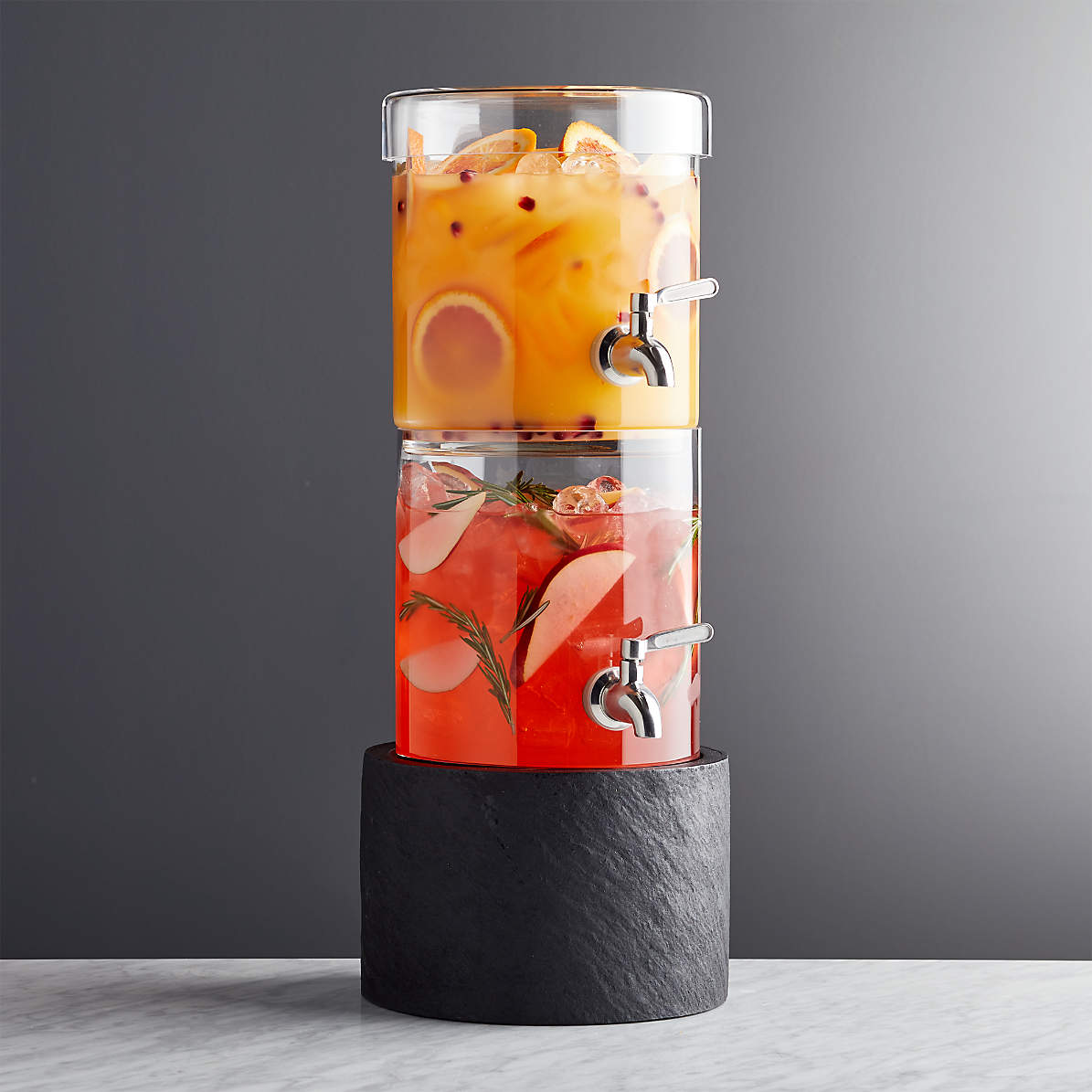 cold drink dispenser with stand