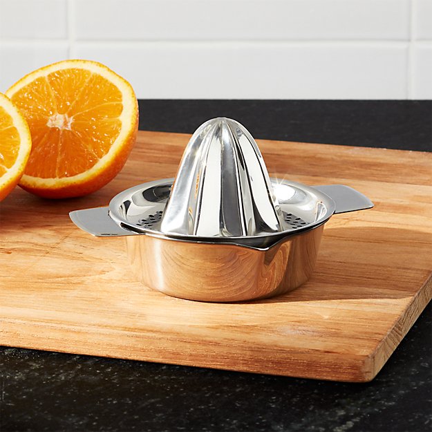 Stainless Steel Citrus Juicer Crate and Barrel