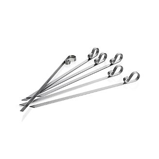 Set of 6 Flat Skewers Set